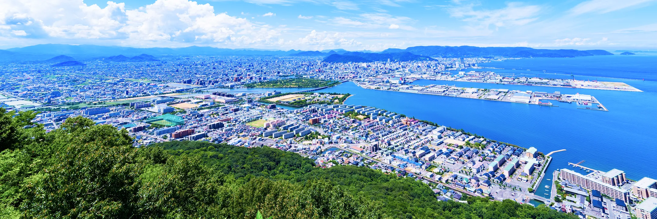 これからも国際化時代に対応した「人と物の流れを見つめる」確かな視点で、積極的にチャレンジして行きたいと思っています。